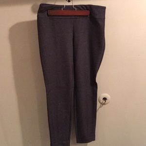 Navy ankle dress pants